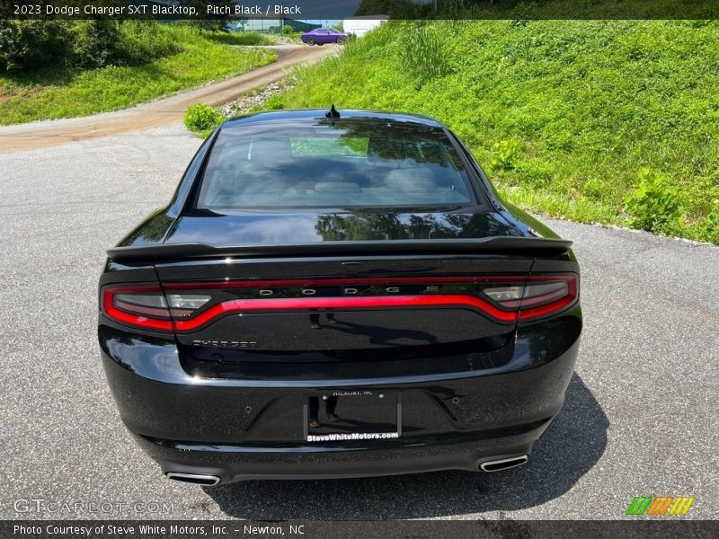 Pitch Black / Black 2023 Dodge Charger SXT Blacktop