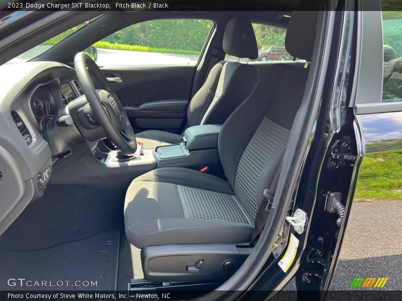 Front Seat of 2023 Charger SXT Blacktop