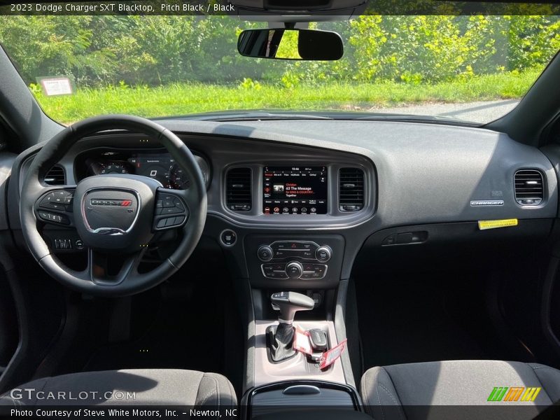 Pitch Black / Black 2023 Dodge Charger SXT Blacktop