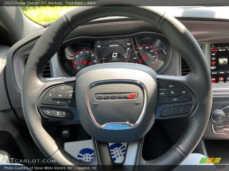Pitch Black / Black 2023 Dodge Charger SXT Blacktop