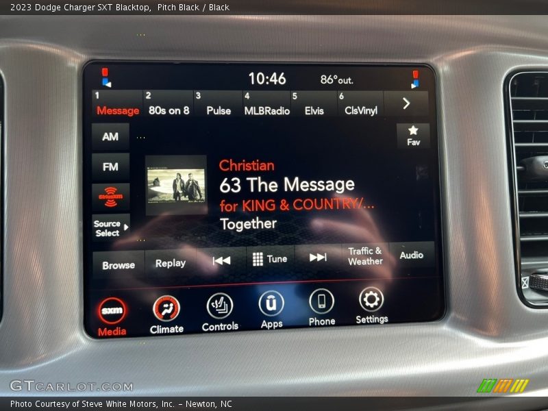 Pitch Black / Black 2023 Dodge Charger SXT Blacktop