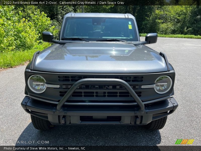 Carbonized Gray Metallic / Dark Space Gray 2022 Ford Bronco Base 4x4 2-Door