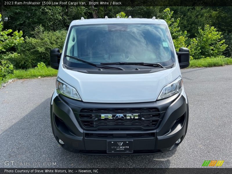 Bright White / Black 2023 Ram ProMaster 1500 Low Roof Cargo Van