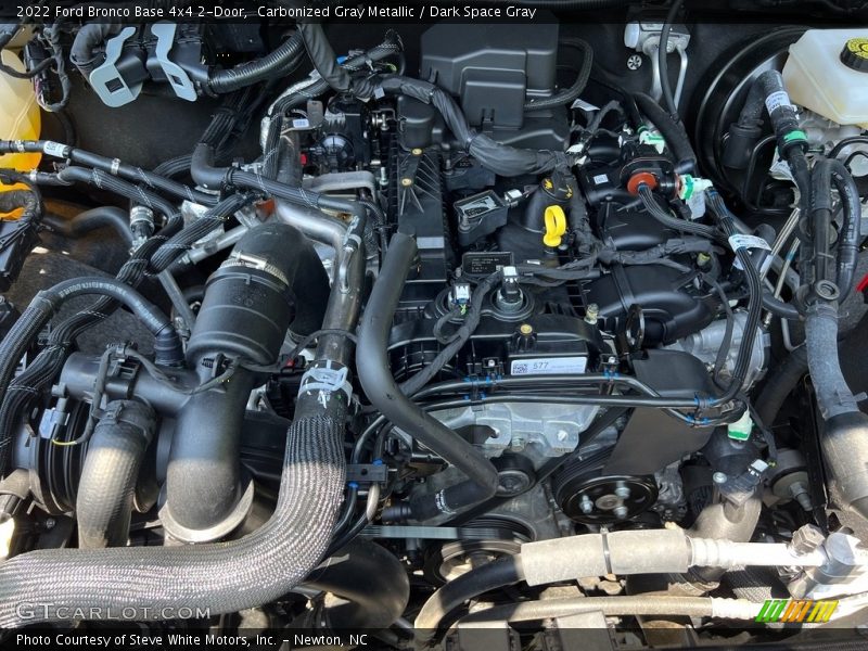  2022 Bronco Base 4x4 2-Door Engine - 2.3 Liter Turbocharged DOHC 16-Valve Ti-VCT EcoBoost 4 Cylinder
