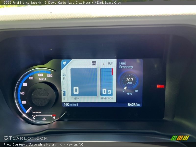  2022 Bronco Base 4x4 2-Door Base 4x4 2-Door Gauges