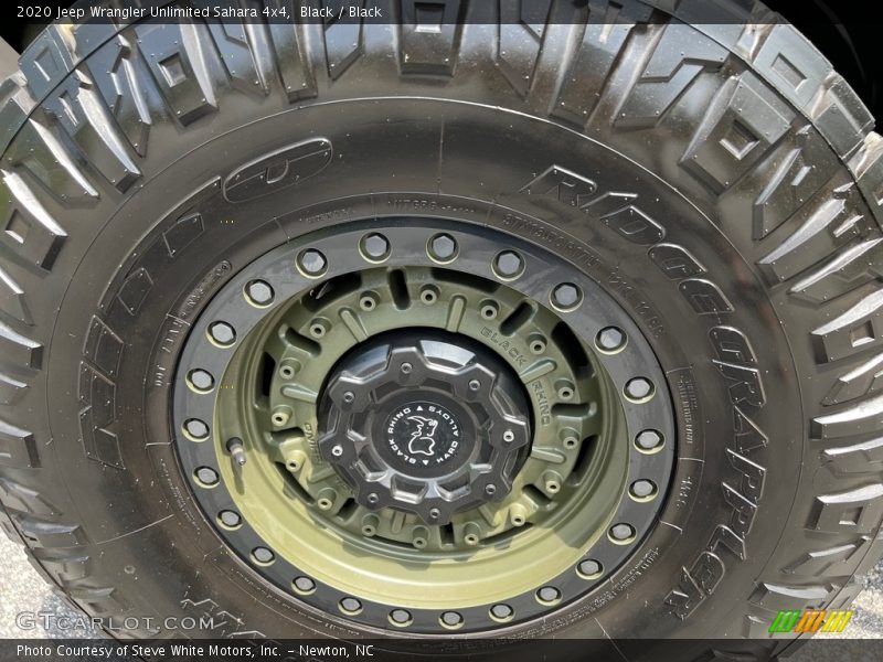 Black / Black 2020 Jeep Wrangler Unlimited Sahara 4x4