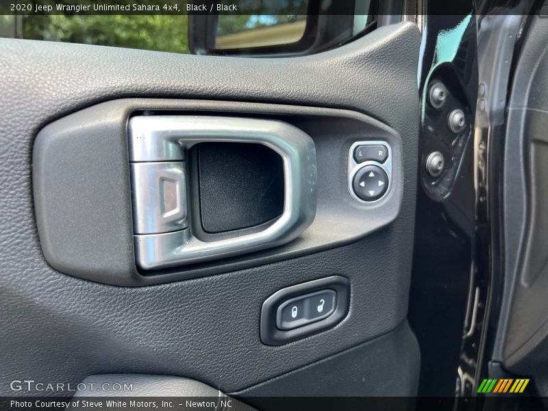 Black / Black 2020 Jeep Wrangler Unlimited Sahara 4x4
