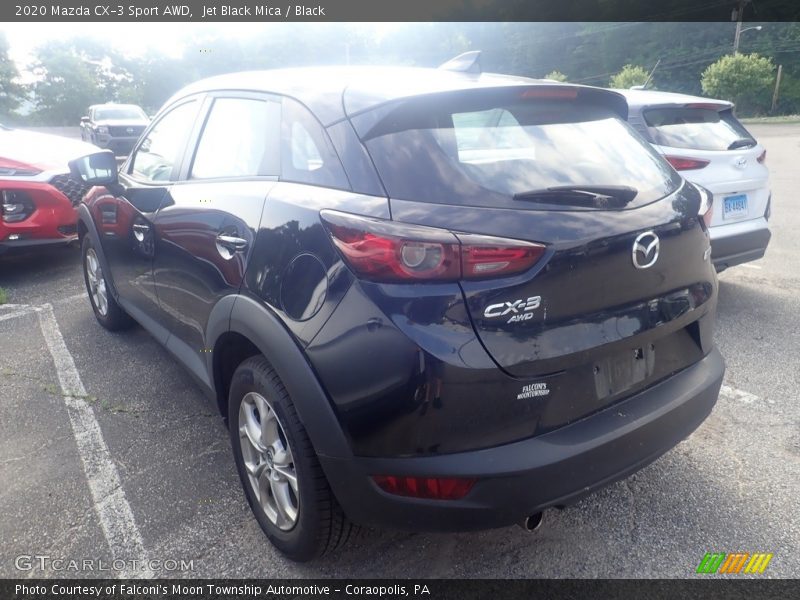 Jet Black Mica / Black 2020 Mazda CX-3 Sport AWD