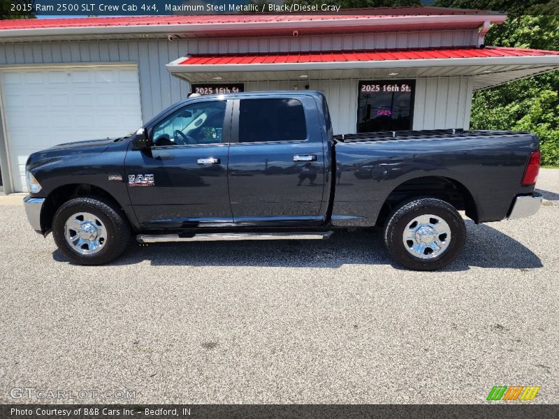 Maximum Steel Metallic / Black/Diesel Gray 2015 Ram 2500 SLT Crew Cab 4x4