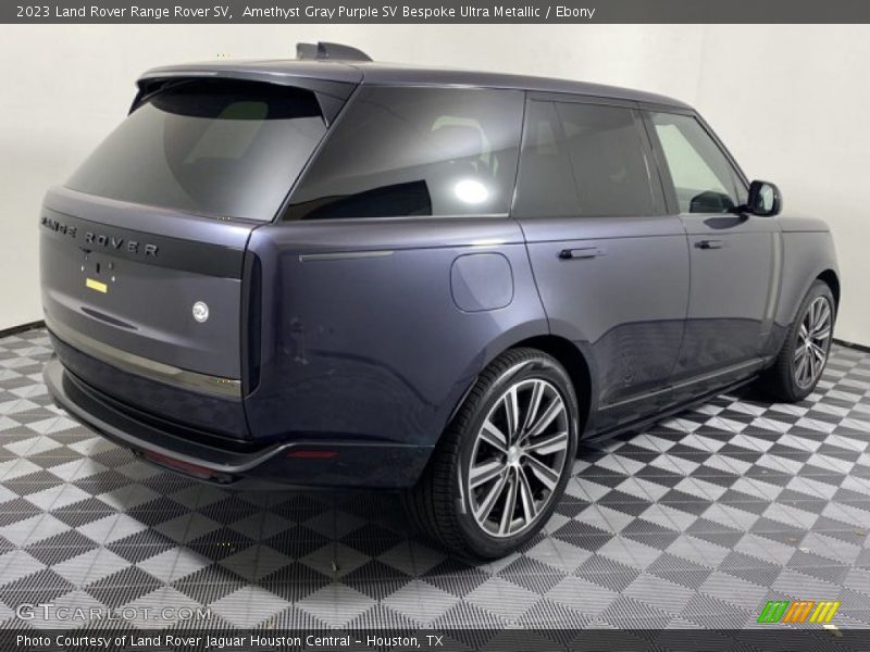 Amethyst Gray Purple SV Bespoke Ultra Metallic / Ebony 2023 Land Rover Range Rover SV