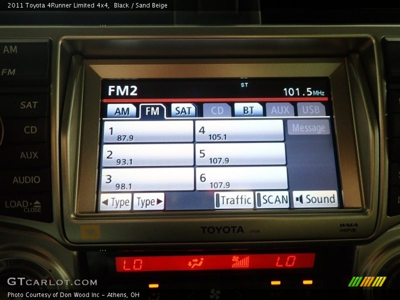 Black / Sand Beige 2011 Toyota 4Runner Limited 4x4