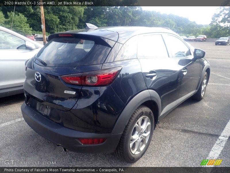 Jet Black Mica / Black 2020 Mazda CX-3 Sport AWD