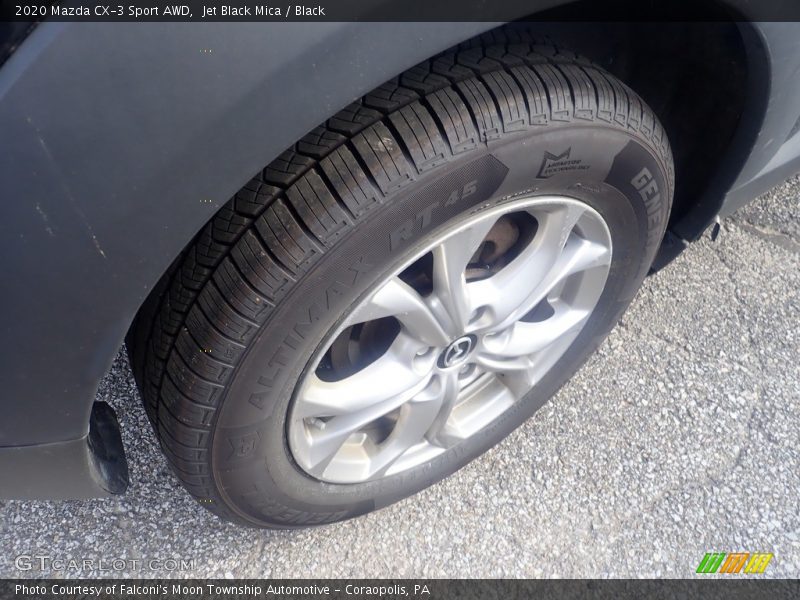 Jet Black Mica / Black 2020 Mazda CX-3 Sport AWD