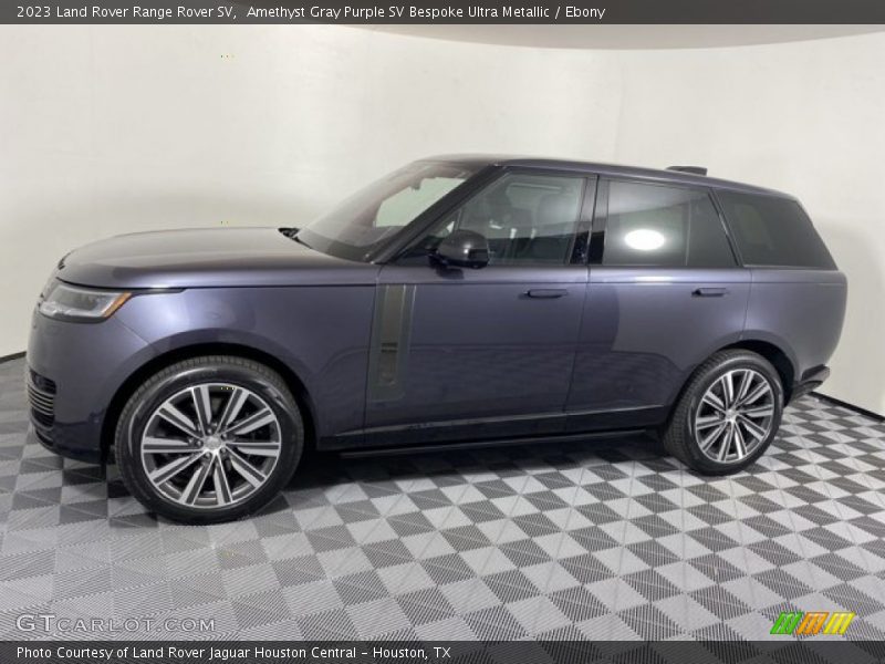  2023 Range Rover SV Amethyst Gray Purple SV Bespoke Ultra Metallic