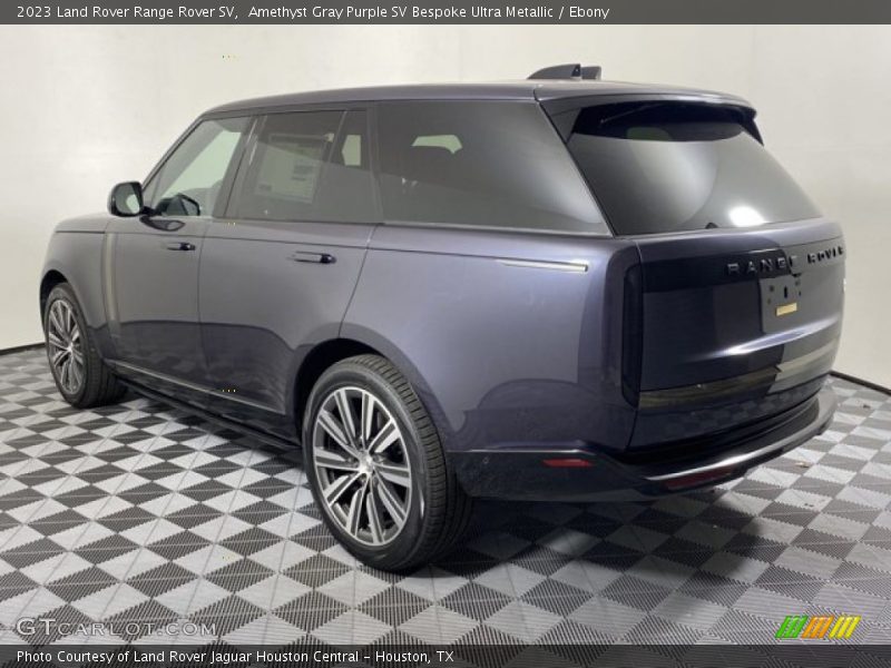 Amethyst Gray Purple SV Bespoke Ultra Metallic / Ebony 2023 Land Rover Range Rover SV