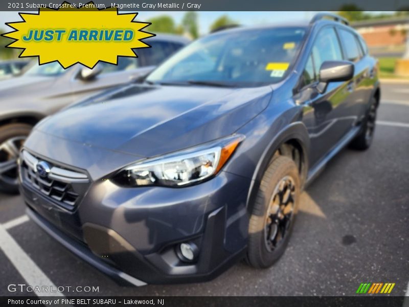 Magnetite Gray Metallic / Gray 2021 Subaru Crosstrek Premium
