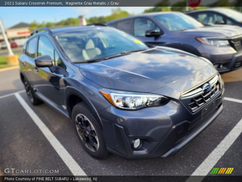 Magnetite Gray Metallic / Gray 2021 Subaru Crosstrek Premium