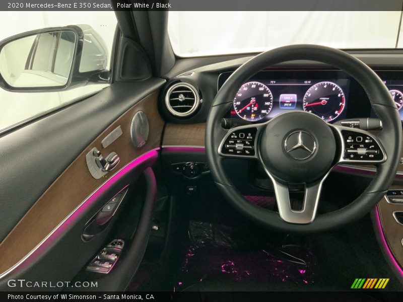 Polar White / Black 2020 Mercedes-Benz E 350 Sedan