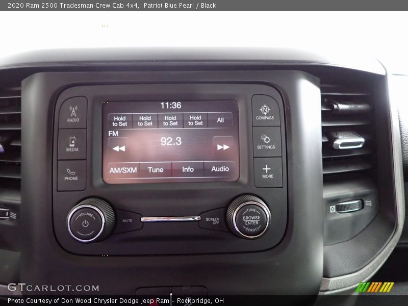 Patriot Blue Pearl / Black 2020 Ram 2500 Tradesman Crew Cab 4x4