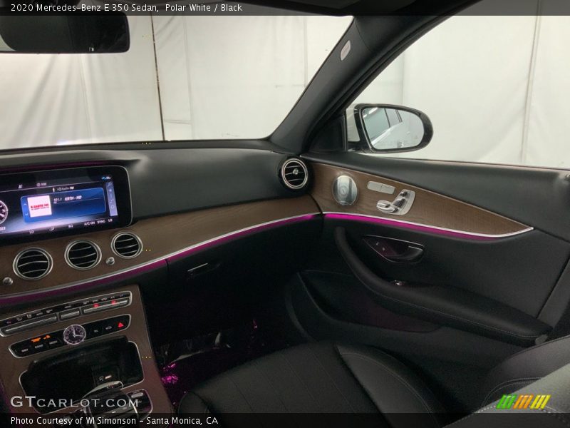 Polar White / Black 2020 Mercedes-Benz E 350 Sedan