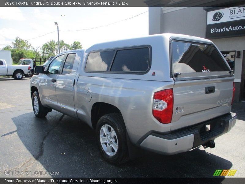 Silver Sky Metallic / Black 2020 Toyota Tundra SR5 Double Cab 4x4