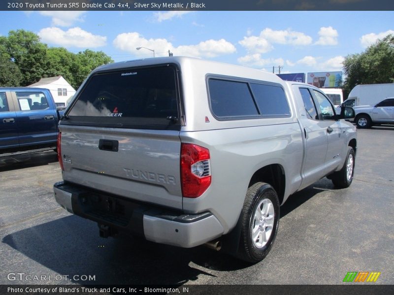 Silver Sky Metallic / Black 2020 Toyota Tundra SR5 Double Cab 4x4