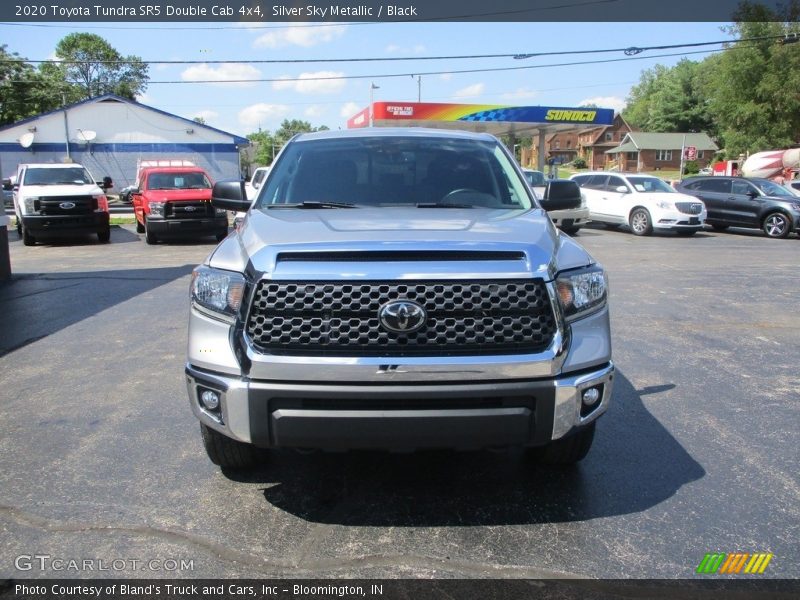 Silver Sky Metallic / Black 2020 Toyota Tundra SR5 Double Cab 4x4
