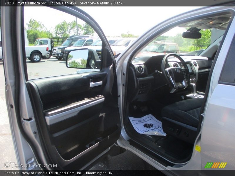 Silver Sky Metallic / Black 2020 Toyota Tundra SR5 Double Cab 4x4