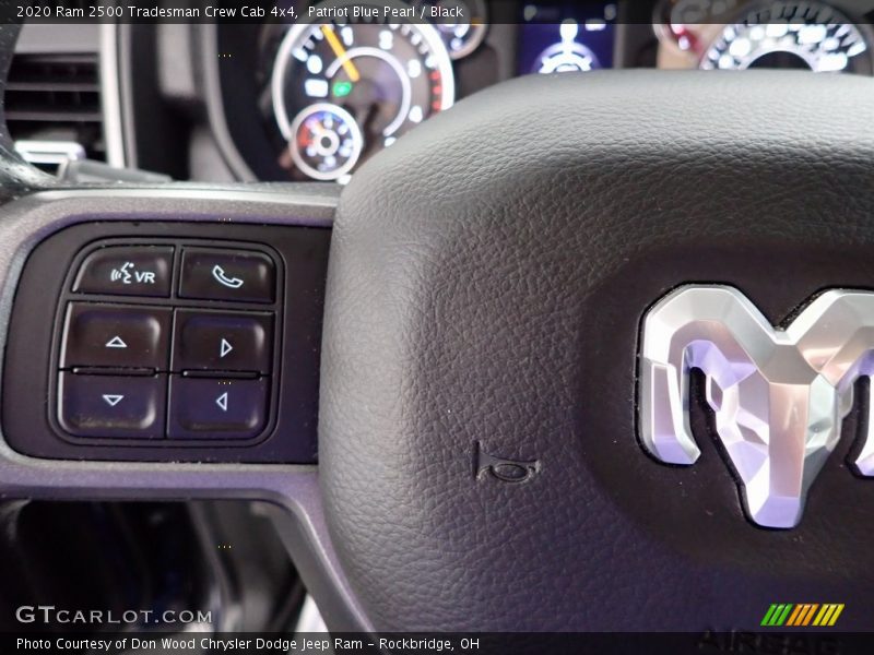 Patriot Blue Pearl / Black 2020 Ram 2500 Tradesman Crew Cab 4x4