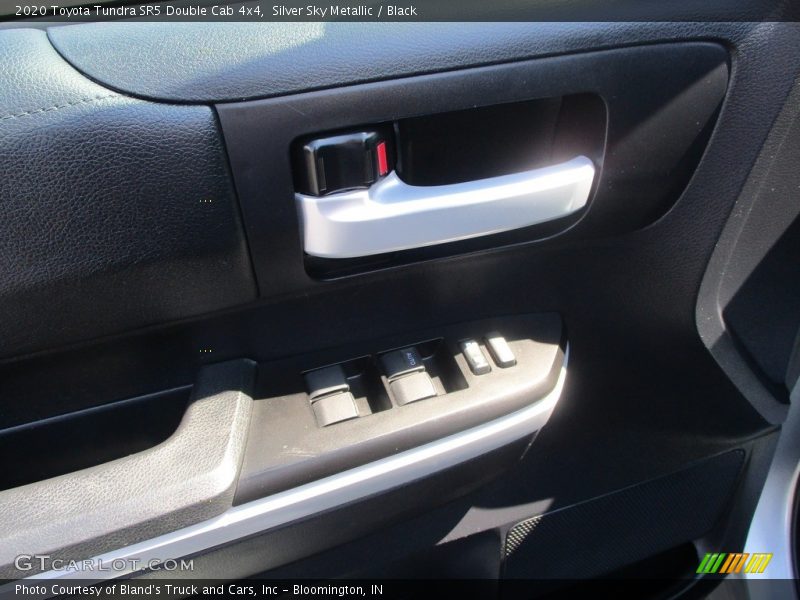 Silver Sky Metallic / Black 2020 Toyota Tundra SR5 Double Cab 4x4