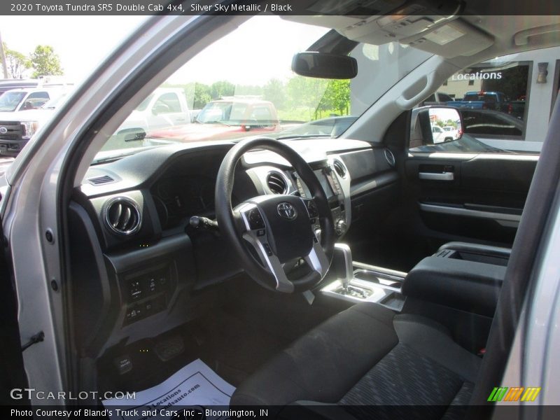 Silver Sky Metallic / Black 2020 Toyota Tundra SR5 Double Cab 4x4