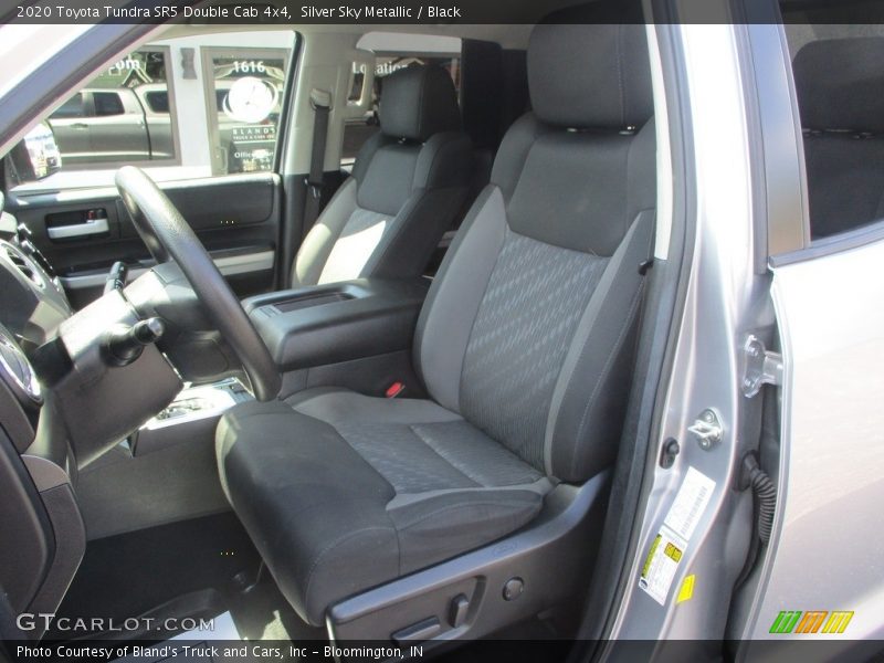 Silver Sky Metallic / Black 2020 Toyota Tundra SR5 Double Cab 4x4