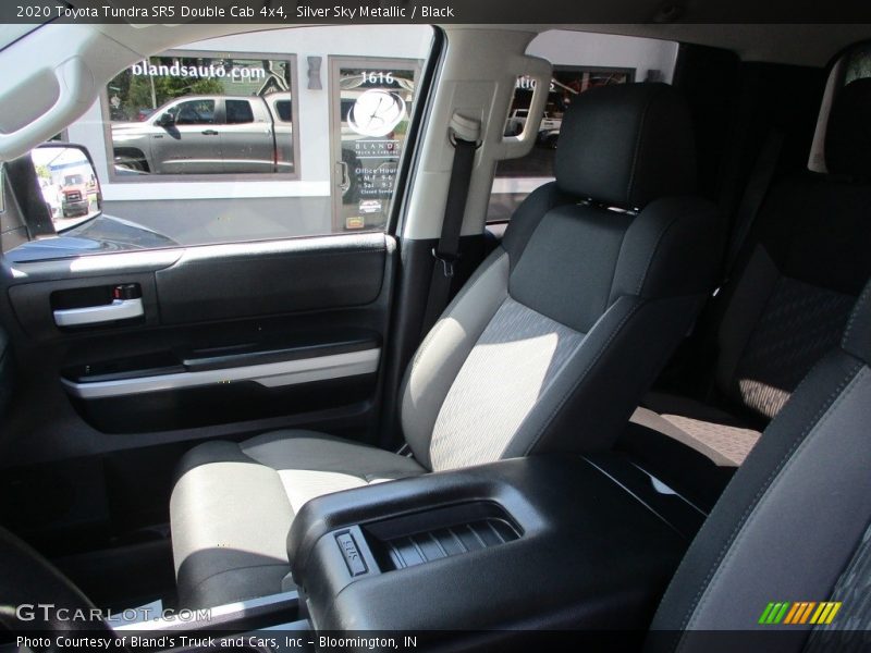 Silver Sky Metallic / Black 2020 Toyota Tundra SR5 Double Cab 4x4