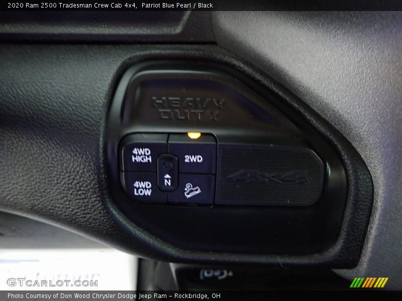 Patriot Blue Pearl / Black 2020 Ram 2500 Tradesman Crew Cab 4x4