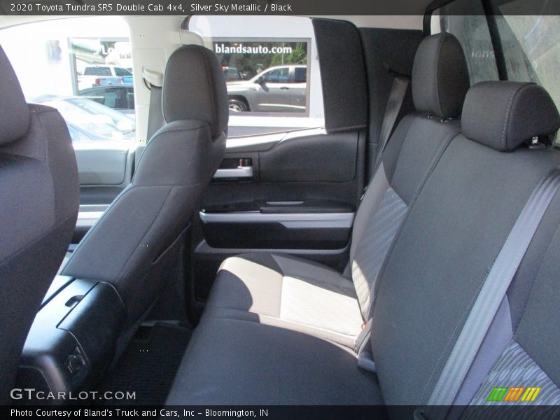 Silver Sky Metallic / Black 2020 Toyota Tundra SR5 Double Cab 4x4