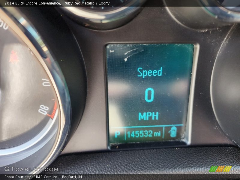 Ruby Red Metallic / Ebony 2014 Buick Encore Convenience