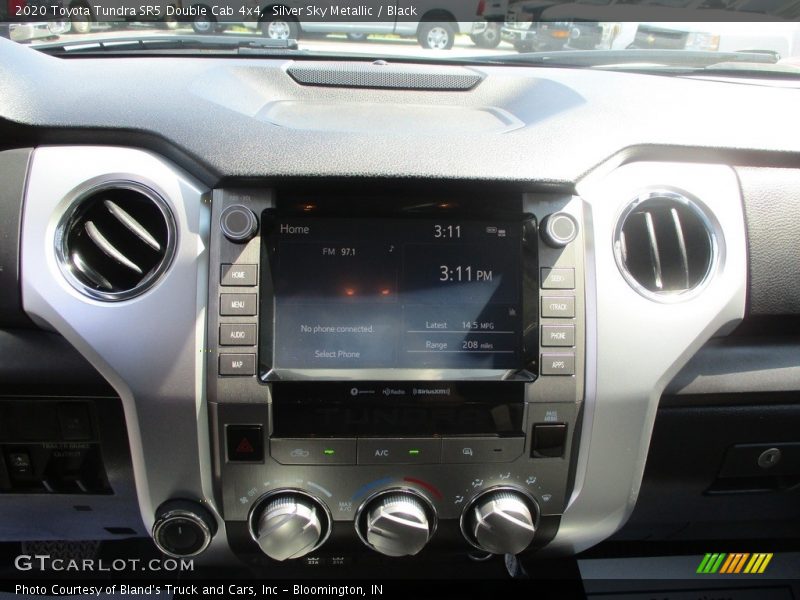 Silver Sky Metallic / Black 2020 Toyota Tundra SR5 Double Cab 4x4