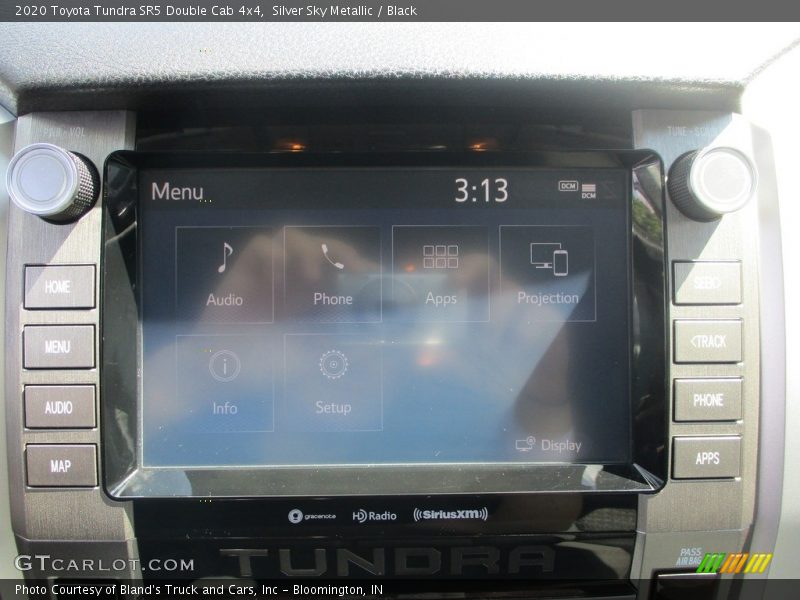 Silver Sky Metallic / Black 2020 Toyota Tundra SR5 Double Cab 4x4