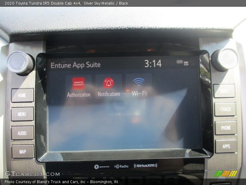 Silver Sky Metallic / Black 2020 Toyota Tundra SR5 Double Cab 4x4