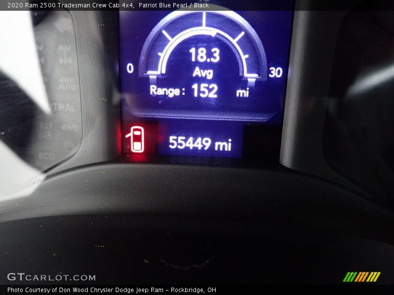 Patriot Blue Pearl / Black 2020 Ram 2500 Tradesman Crew Cab 4x4