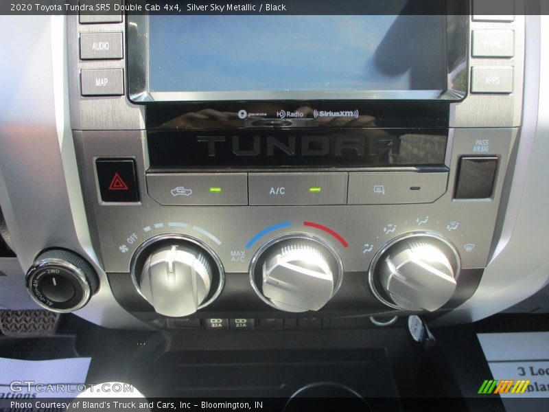 Silver Sky Metallic / Black 2020 Toyota Tundra SR5 Double Cab 4x4