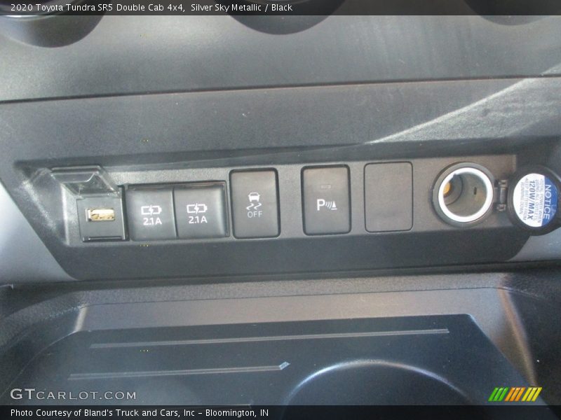 Silver Sky Metallic / Black 2020 Toyota Tundra SR5 Double Cab 4x4