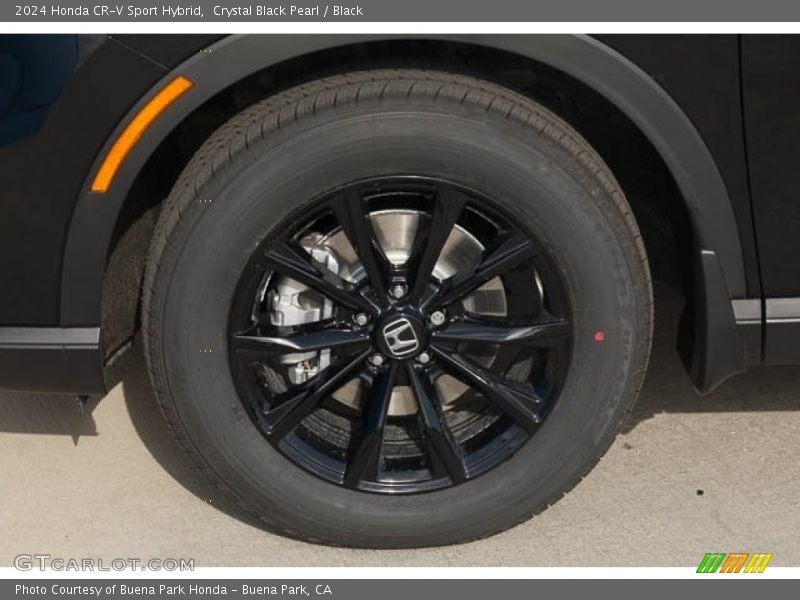 Crystal Black Pearl / Black 2024 Honda CR-V Sport Hybrid