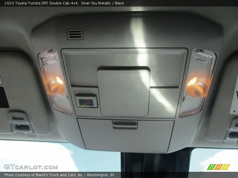 Silver Sky Metallic / Black 2020 Toyota Tundra SR5 Double Cab 4x4