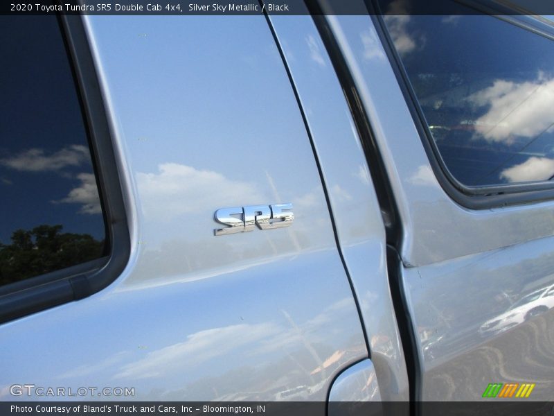 Silver Sky Metallic / Black 2020 Toyota Tundra SR5 Double Cab 4x4