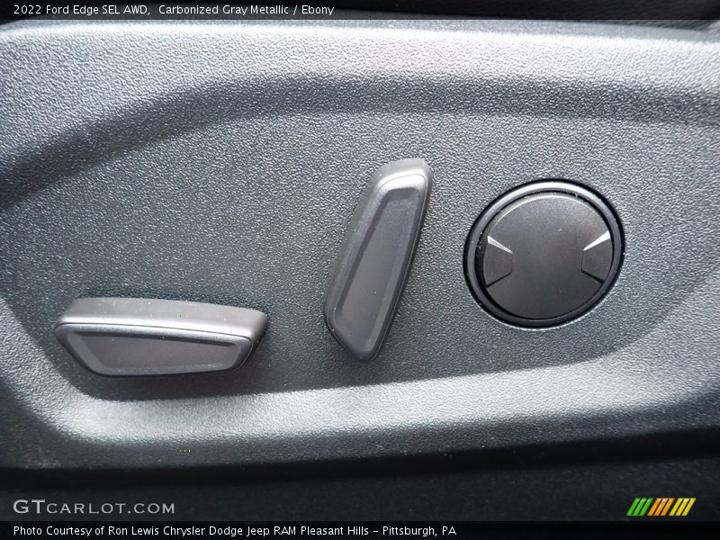 Carbonized Gray Metallic / Ebony 2022 Ford Edge SEL AWD