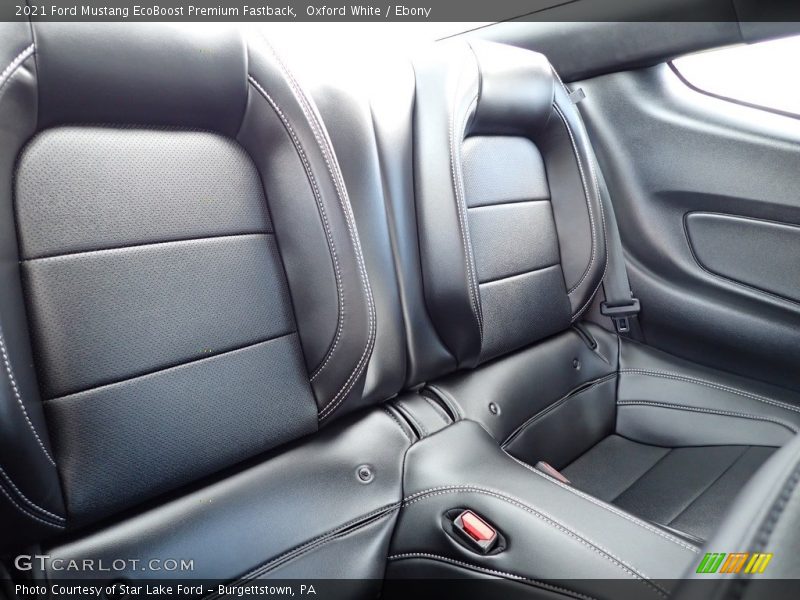 Oxford White / Ebony 2021 Ford Mustang EcoBoost Premium Fastback