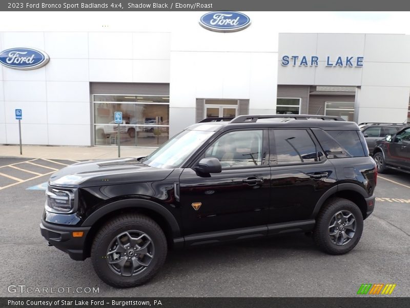 Shadow Black / Ebony/Roast 2023 Ford Bronco Sport Badlands 4x4