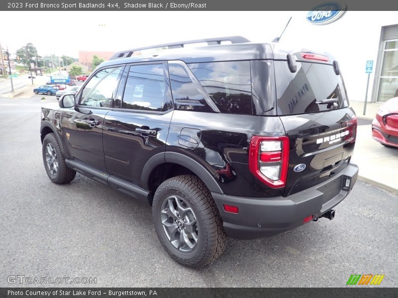 Shadow Black / Ebony/Roast 2023 Ford Bronco Sport Badlands 4x4