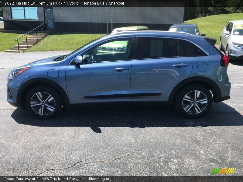 Horizon Blue / Charcoal 2022 Kia Niro EX Premium Plug-In Hybrid